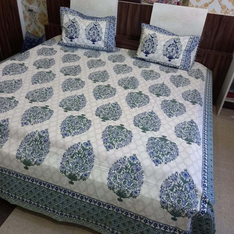 Jaipuri Bedsheet - Bulk Wholesale Supplier - Srishti Textile